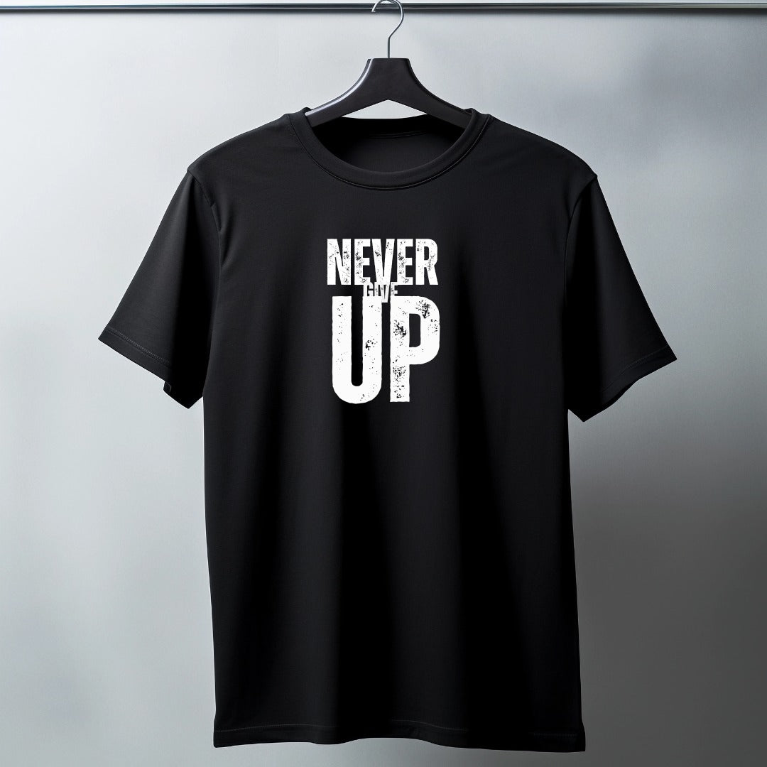 NEVER GIVE UP T-SHIRT